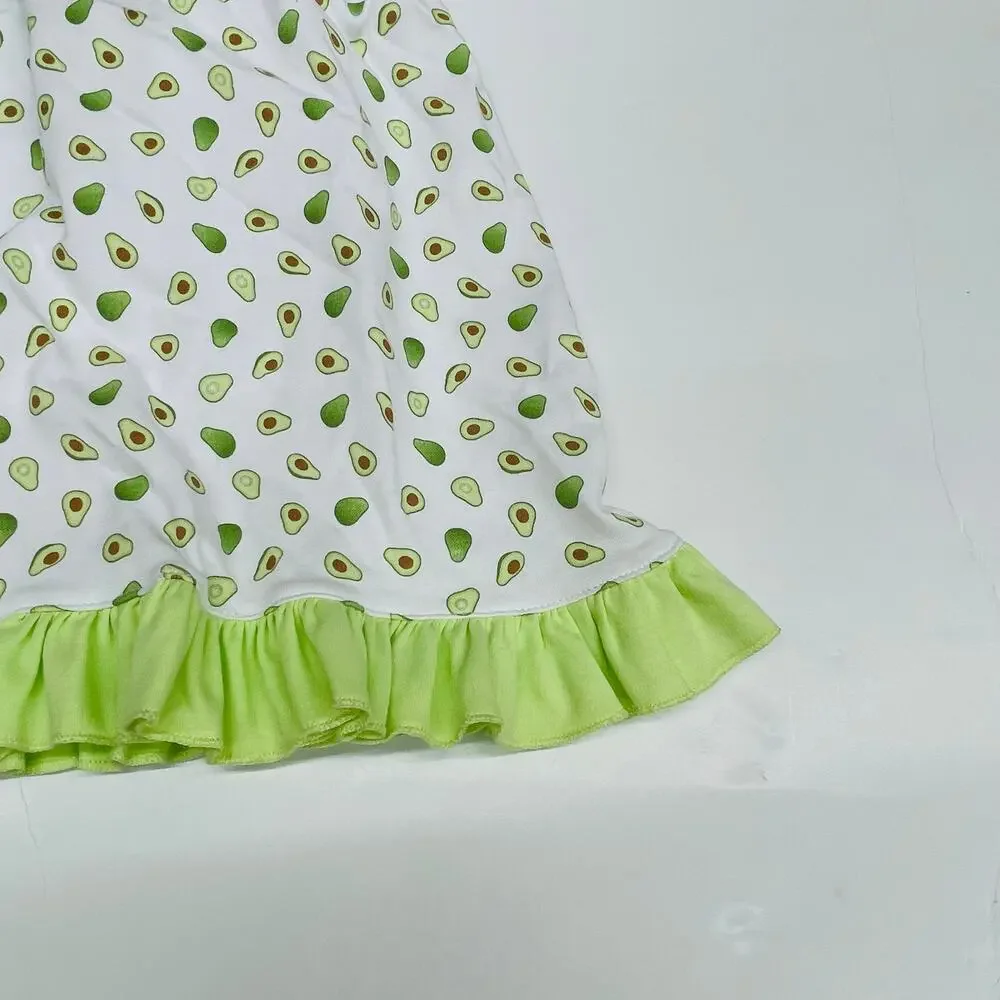 NWT Magnolia Baby 24M Tiny Avocado Flutter Dress